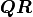 \bm{QR}