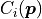 C_i(\bm{p})